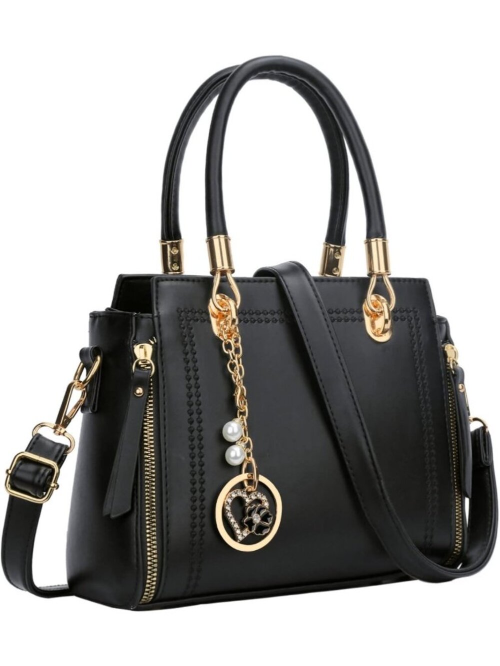 Stylish Women's Satchel Handbag - Versatile Shoulder Bag with Chic Design